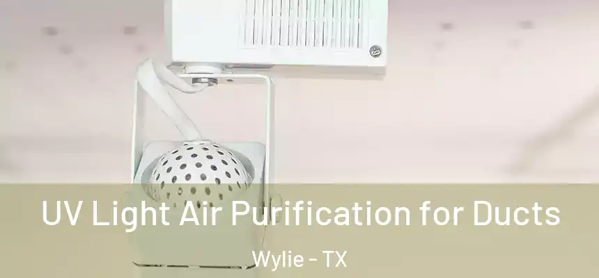  UV Light Air Purification for Ducts Wylie - TX